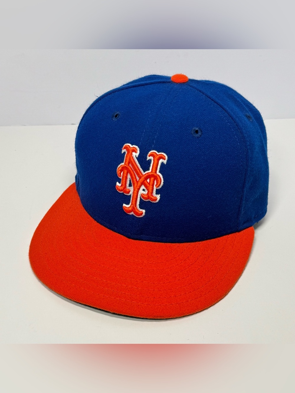 New York Mets Fitted Hat 7 1/4 New Era 59FIFTY MLB Authentic On-Field USA Made